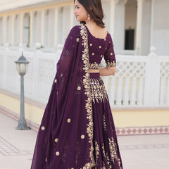 Jhanvi's Premium Quality Lehenga Choli With Fully Flaired