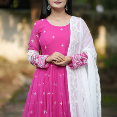 Chandni's Latest Anarkali Suit Set