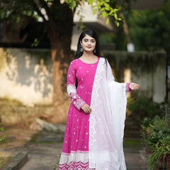 Chandni's Latest Anarkali Suit Set