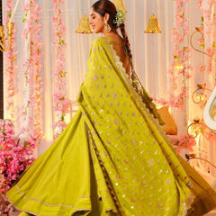 Vidhya's Roman Silk Anarkali Suit