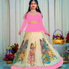 KEDIYA STYLE LAHENGAA SET FULLY STTICHED  OC-185