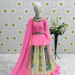 KEDIYA STYLE LAHENGAA SET FULLY STTICHED  OC-185