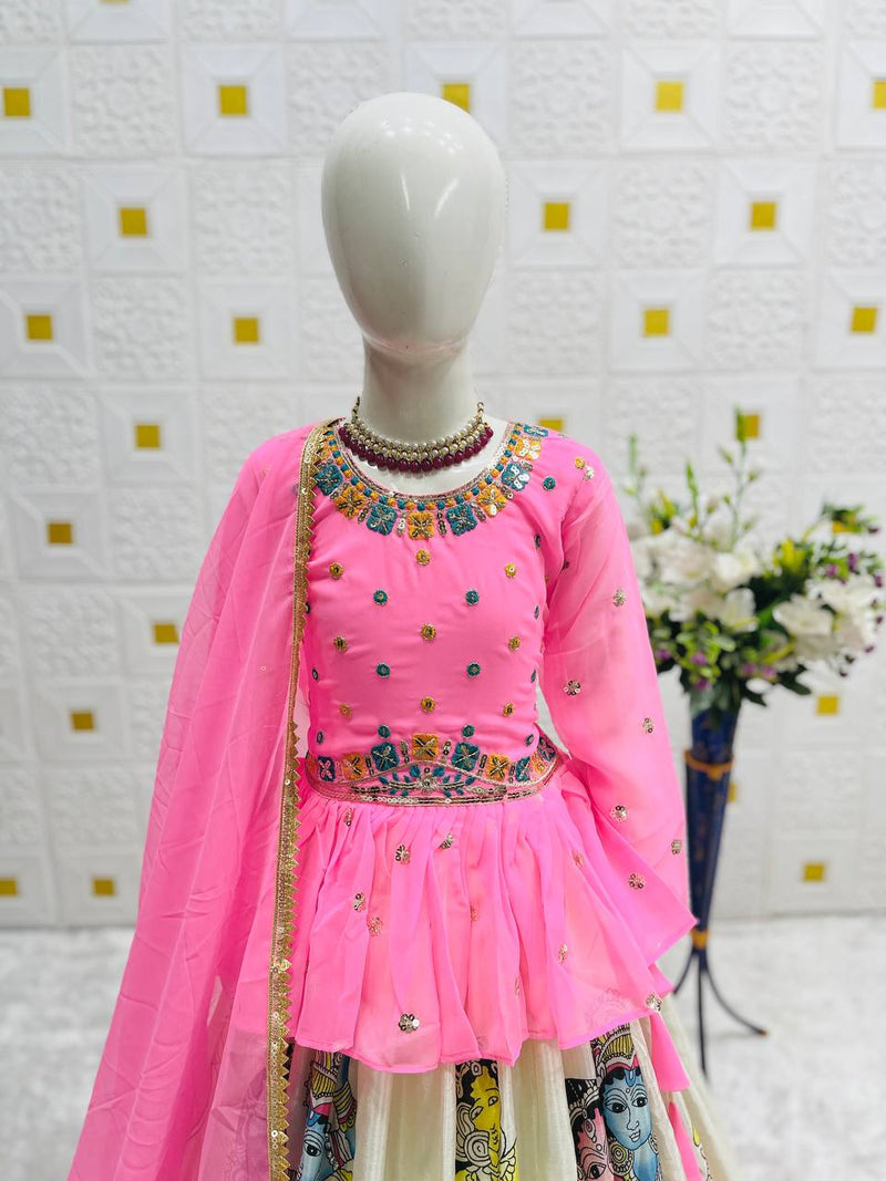 KEDIYA STYLE LAHENGAA SET FULLY STTICHED  OC-185
