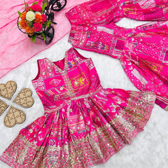 New Designer Heavy Japan Satin Embroidery Work Topp And Shararaa OC-163