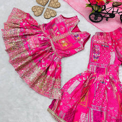 New Designer Heavy Japan Satin Embroidery Work Topp And Shararaa OC-163