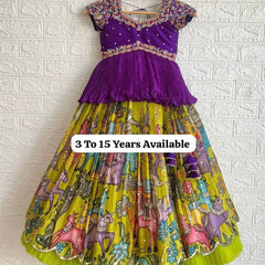 NEW DESIGNER KEDIYA STYLE LAHENGAa SET FULLY STTICHED OC-197