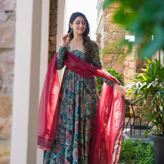 Nikita Premium Quality Maxi Anarkali Suit Set