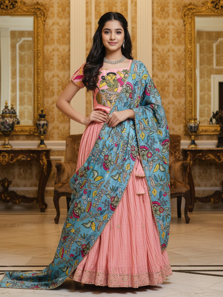 New Festival Lehenga Choli Set Ready To Wear Collection OC-226