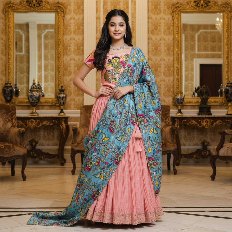 New Festival Lehenga Choli Set Ready To Wear Collection OC-226