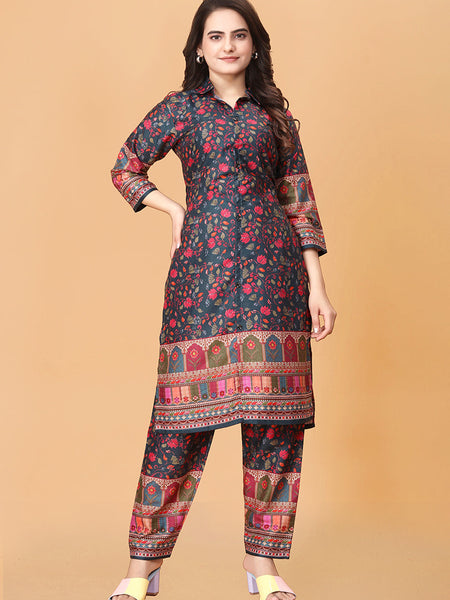 Multi Color Cotton Rayon Cord Set