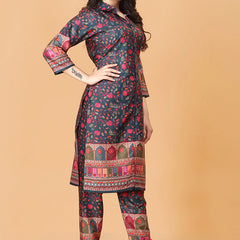 Multi Color Cotton Rayon Cord Set