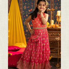 New Designer Heavy Fox Georgette Embroidered Siqunce Work Gownn OC-164