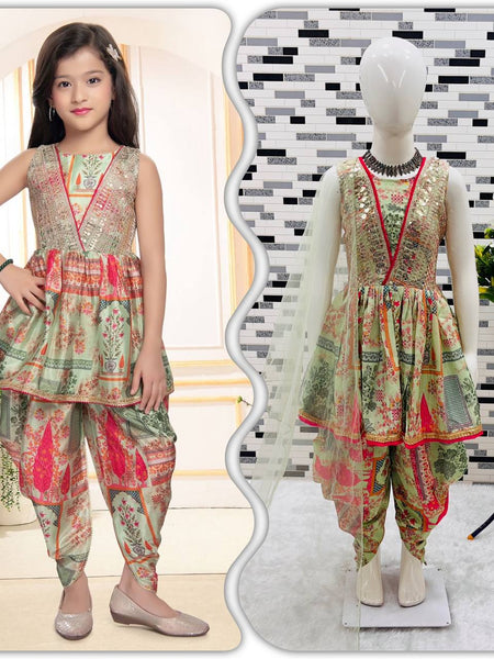 Presenting New Designer Dhoti Salwarr Suit Ready To Wear Collection OC-179