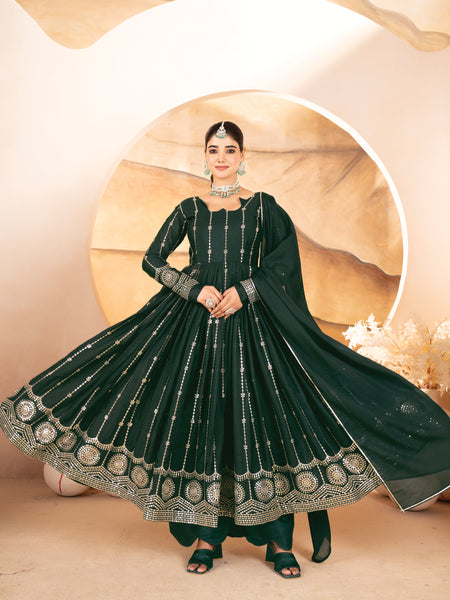 Gauri's New Trendy Anarkali Suit Set