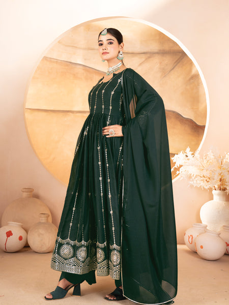 Gauri's New Trendy Anarkali Suit Set