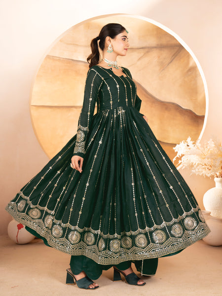 Gauri's New Trendy Anarkali Suit Set