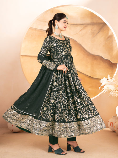 Ellie's Party Wear Anarkali Suit Set