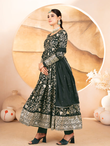 Ellie's Party Wear Anarkali Suit Set