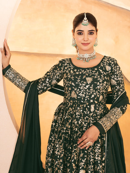 Ellie's Party Wear Anarkali Suit Set