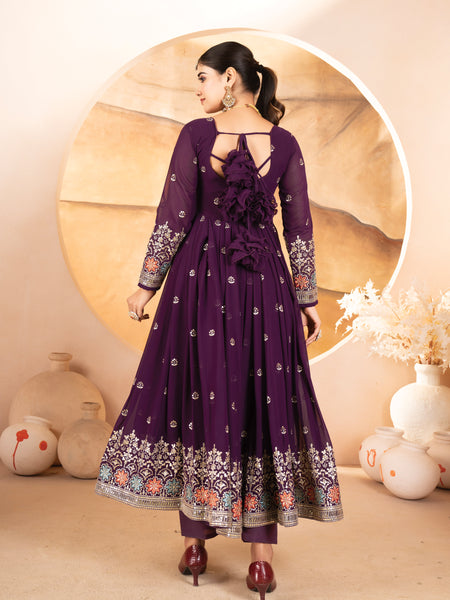 Athena's Beautiful Anarkali Suit Set