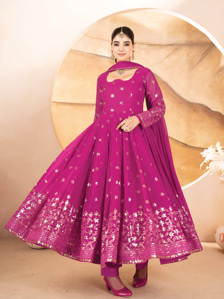 Josie's Trendy Anarkali Suit Set