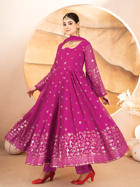Josie's Trendy Anarkali Suit Set