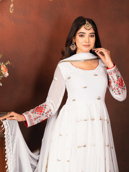 Hazel's Anarkali PartyWear Suit Set
