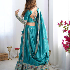 warya's Premium Quality Heavy Traditional Rama Lehenga Choli