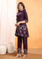 Viscose Rayon Embroidery Work Kurta Pant Set for Womens Stylish Ethnic Wear for Festive & Casual Occasions
