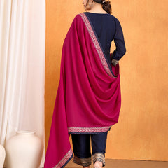 Multi Sequence with cording Work Kurti Set