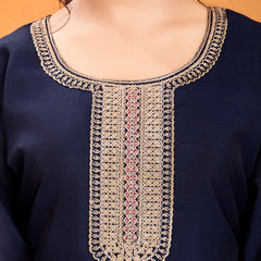 Multi Sequence with cording Work Kurti Set