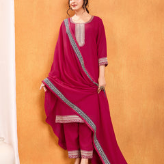 Multi Sequence with cording Work Kurti Set
