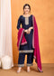 Multi Sequence with cording Work Kurti Set
