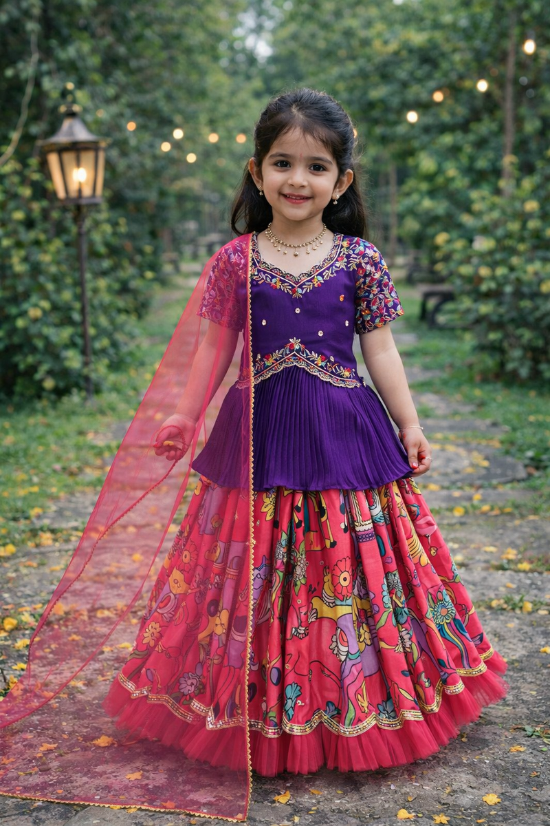 LAHENGAA SET FULLY STTICHED OC-197 Rani