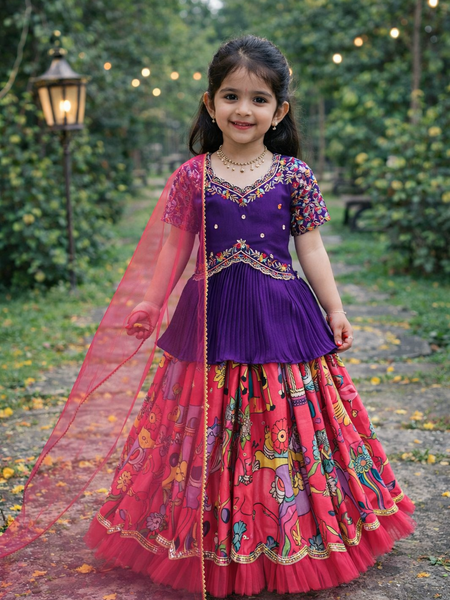 LAHENGAA SET FULLY STTICHED OC-197 Rani