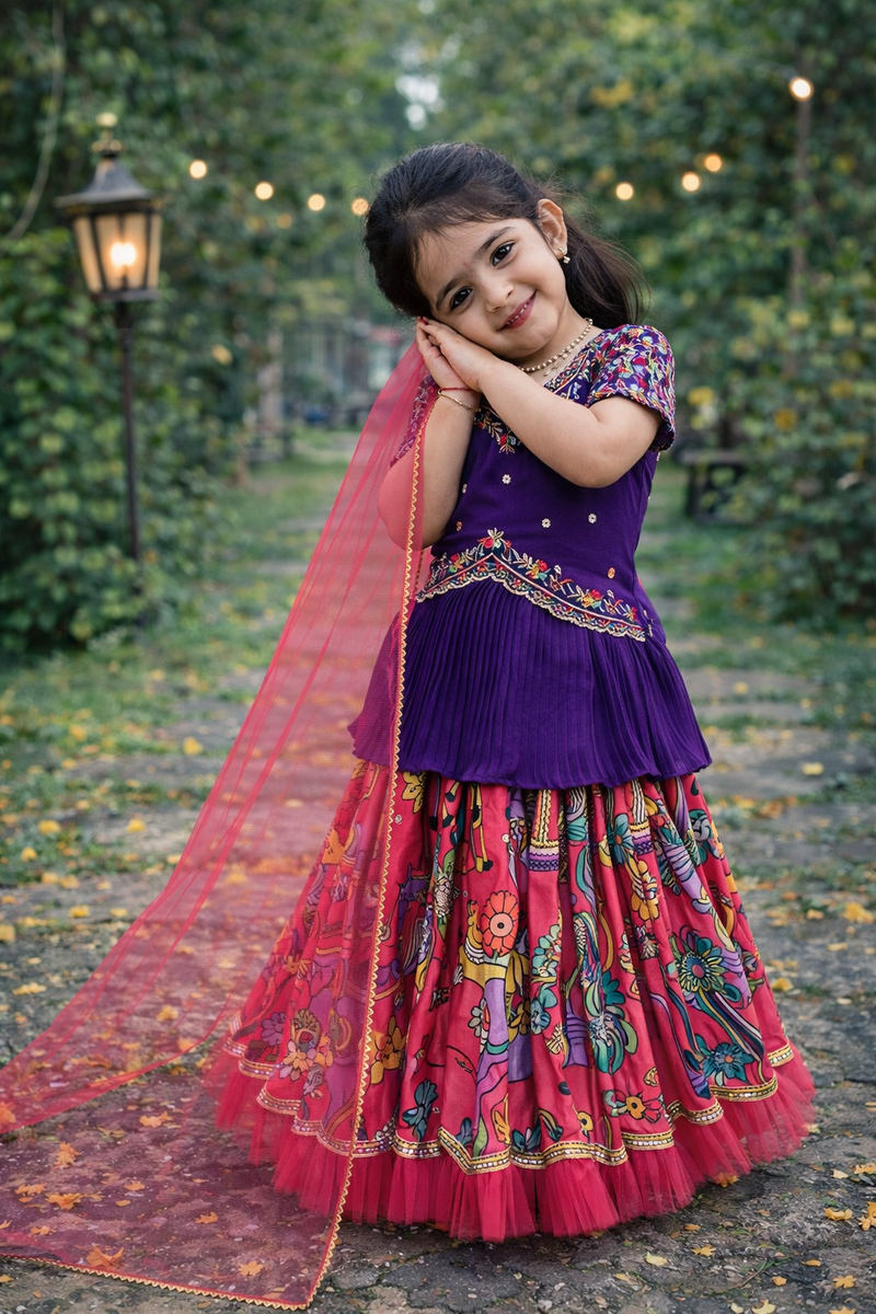 LAHENGAA SET FULLY STTICHED OC-197 Rani