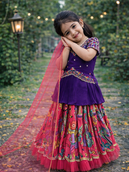 LAHENGAA SET FULLY STTICHED OC-197 Rani