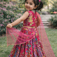 LAHENGA CHOLI SET FULLY STTICHED