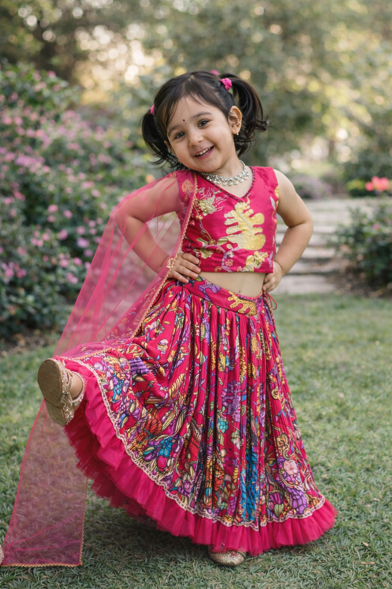 LAHENGA CHOLI SET FULLY STTICHED