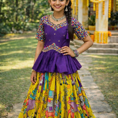 KEDIYA STYLE LAHENGAa SET FULLY STTICHED OC-197