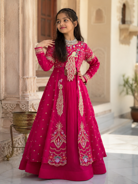 Premium Quality Heavy Traditional Crop Top with Shrug