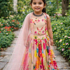 LAHENGAA CHOLI SET FULLY STTICHED OC-194