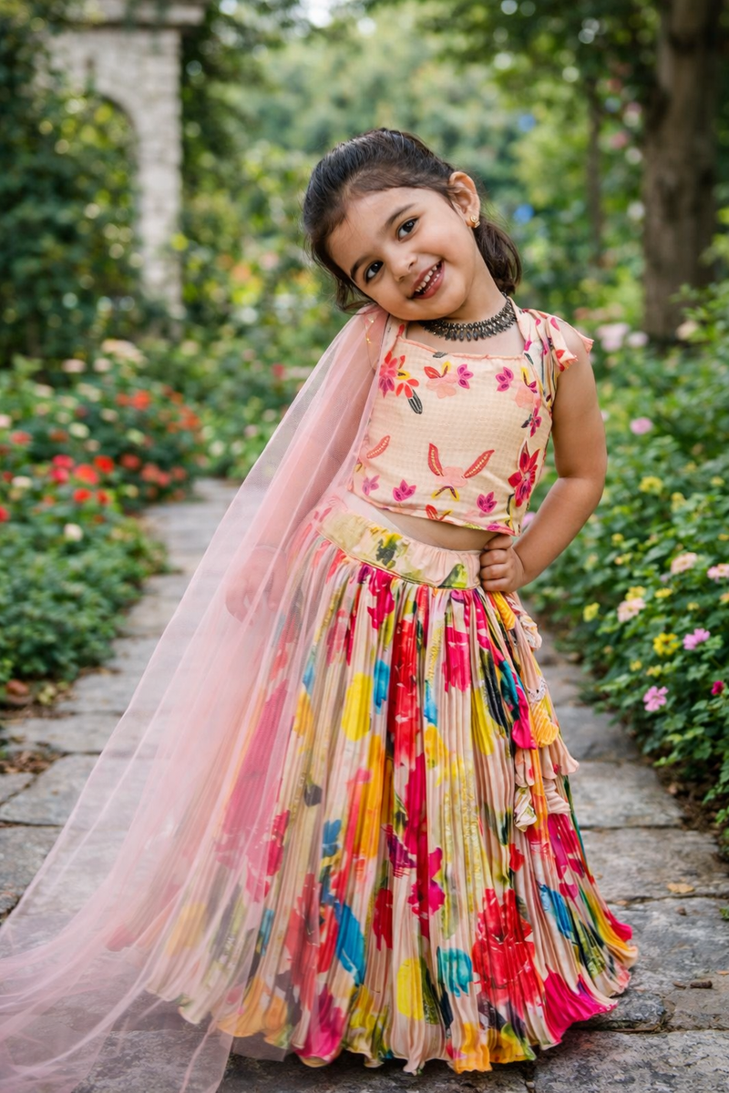 LAHENGAA CHOLI SET FULLY STTICHED OC-194
