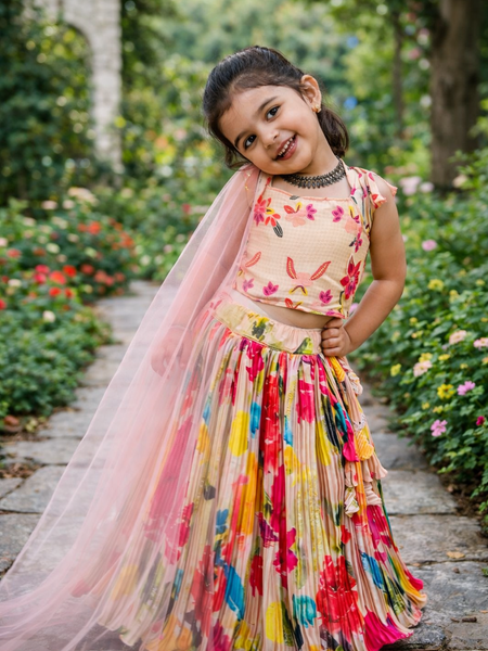 LAHENGAA CHOLI SET FULLY STTICHED OC-194