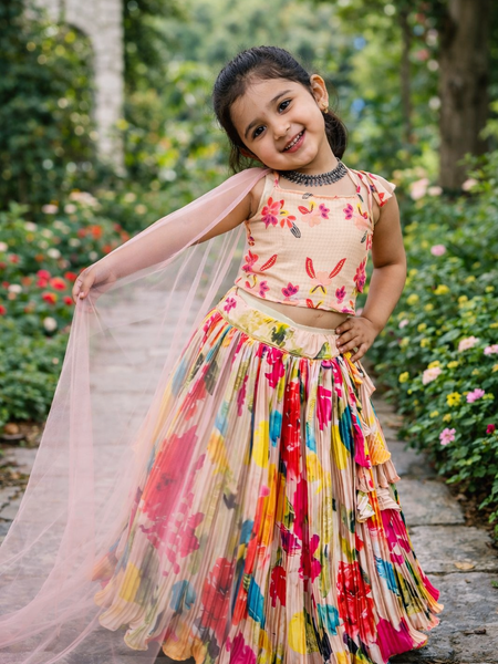 LAHENGAA CHOLI SET FULLY STTICHED OC-194