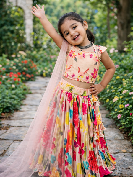 LAHENGAA CHOLI SET FULLY STTICHED OC-194