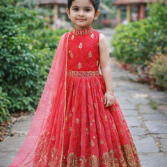 Heavy Fox Georgette Embroidered Siqunce Work Gownn OC-164