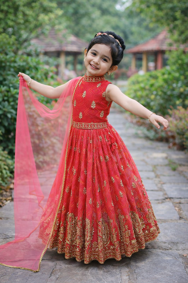 Heavy Fox Georgette Embroidered Siqunce Work Gownn OC-164