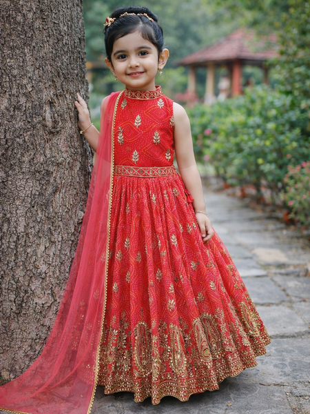Heavy Fox Georgette Embroidered Siqunce Work Gownn OC-164