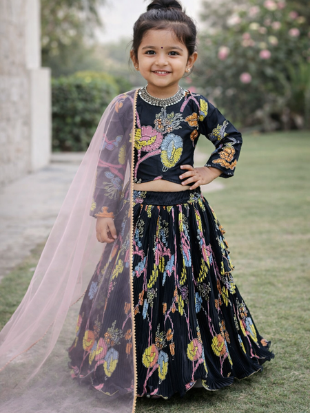 LAHENGAA CHOLI SET FULLY STTICHED OC-203